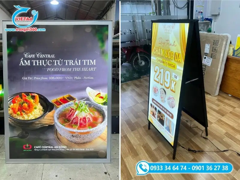 Quy trình thiết kế và thi công bảng hiệu đứng 7 bước chuyên nghiệp tại Quảng Cáo Việt