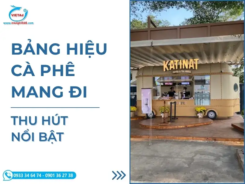 55+ Mẫu Bảng Hiệu Cà Phê Mang Đi Rẻ Đẹp, Nổi Bật Mặt Tiền