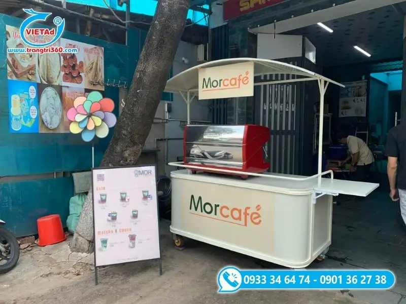 Cần lưu ý các yếu tố về kích thước, nội dung, màu sắc và ánh sáng khi làm bảng hiệu cà phê mang đi