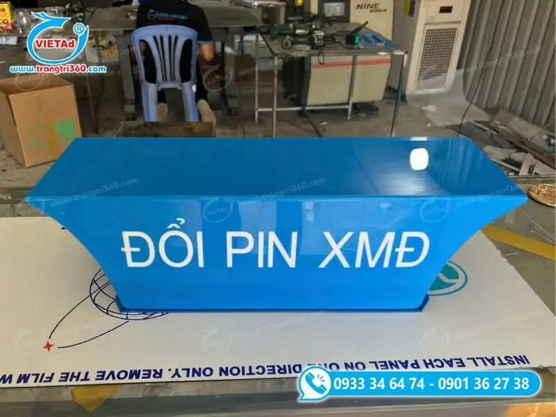 Quảng Cáo Việt sở hữu máy móc công nghệ hiện đại, đội ngũ kỹ thuật có nhiều năm kinh nghiệm