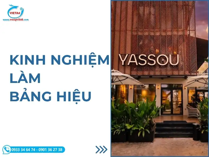 Kinh Nghiệm Làm Bảng Hiệu Quảng Cáo Đẹp, Bền, Thu Hút Khách