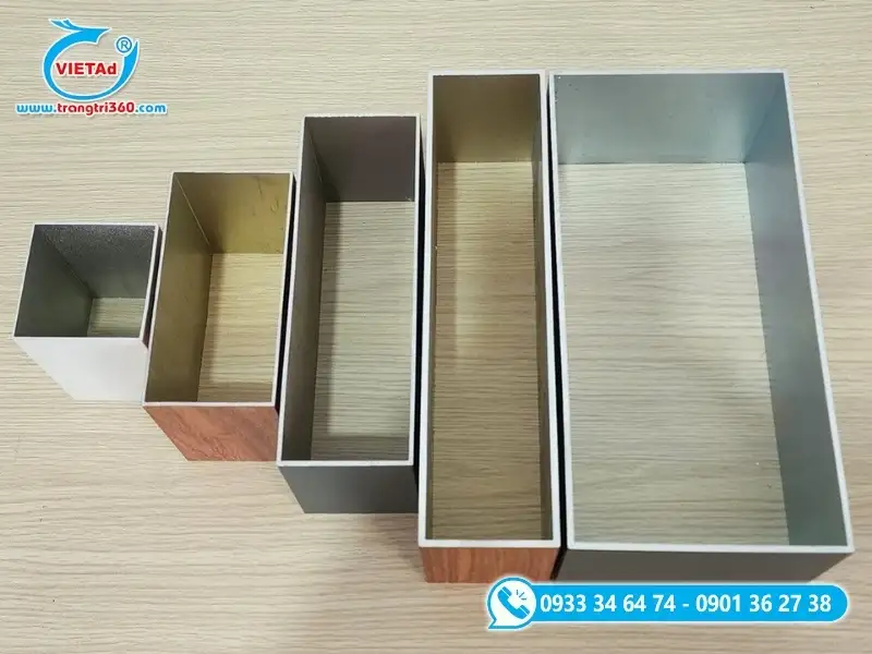 Lam nhôm làm từ hợp kim nhôm chất lượng cao, chống ăn mòn, chống oxy hoá tốt
