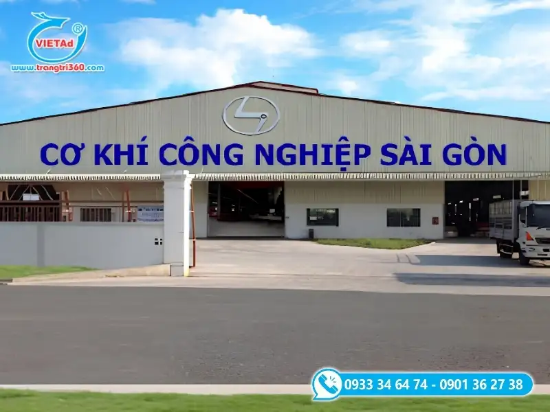 Xưởng sản xuất và gia công bảng hiệu trực tiếp tại Quảng Cáo Việt với giá rẻ