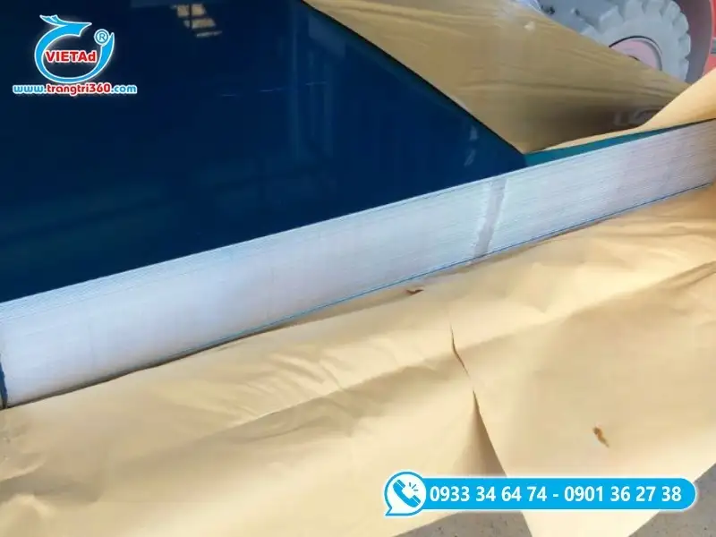 Quảng Cáo Việt là đơn vị chuyên cung cấp nhôm tấm 3mm chính hãng