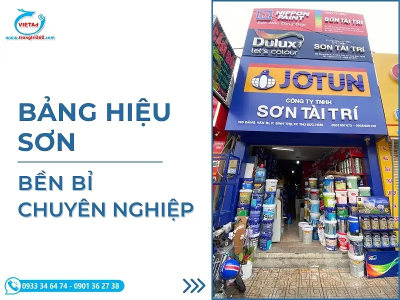 50+ Mẫu Bảng Hiệu Sơn Bền Đẹp, Độc Đáo, Giá Tốt