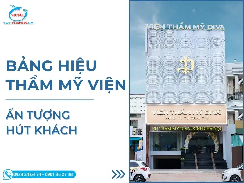 30+ Mẫu Bảng Hiệu Thẩm Mỹ Viện Cao Cấp, Hút Khách