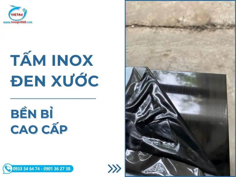 Kho Bán Tấm Inox Đen Xước Chính Hãng, Giá Rẻ Tại Kho